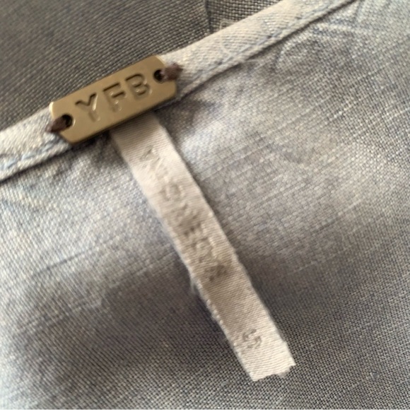 REVOLVE Young Fabulous and Broken Kaia Jumpsuit in Blue Stone Potassium Wash - Picture 6 of 8